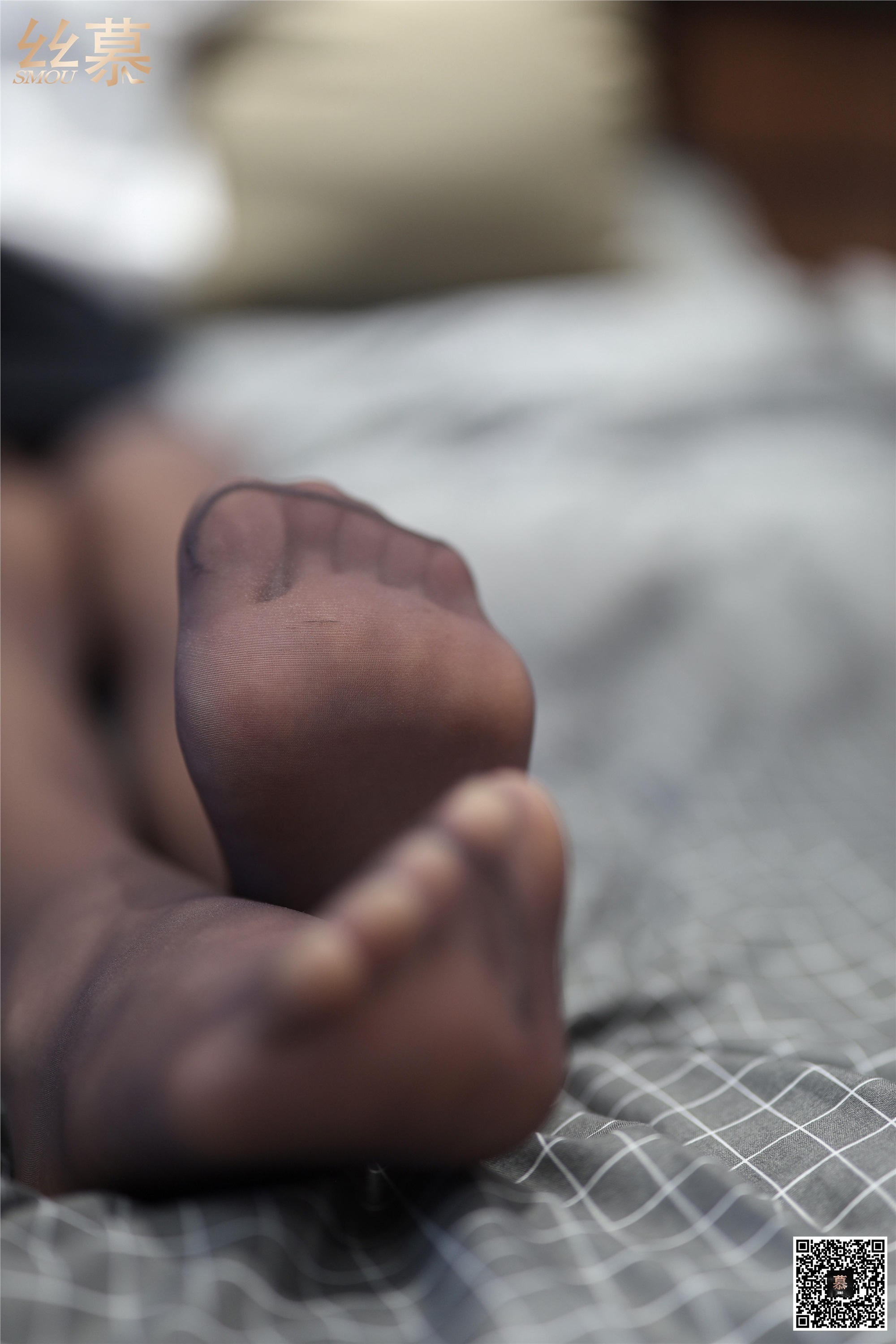 丝慕写真 特写集 TX048 茗茗《独特的紫色丝》